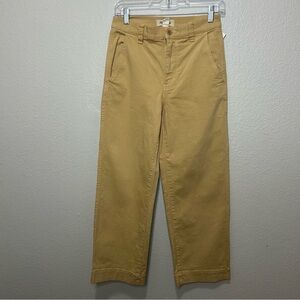 Madewell Perfect Vintage Wide Leg Pants Khaki Size 25 High Rise